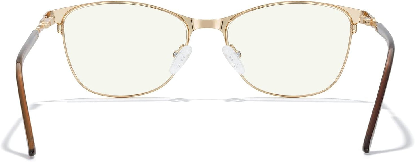 MERRY'S Women Reading Glasses Blue Light Blocking Glasses for Women Computer Reading Glasses