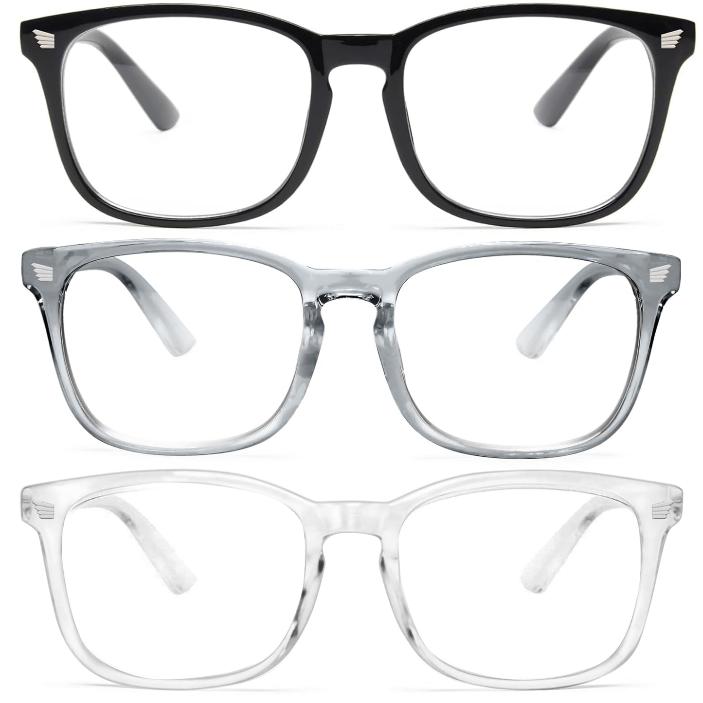 livho High Tech Blue Light Glasses - Advanced Blue Light Blocking Computer Glasses - Screen Fatigue & UV Protection