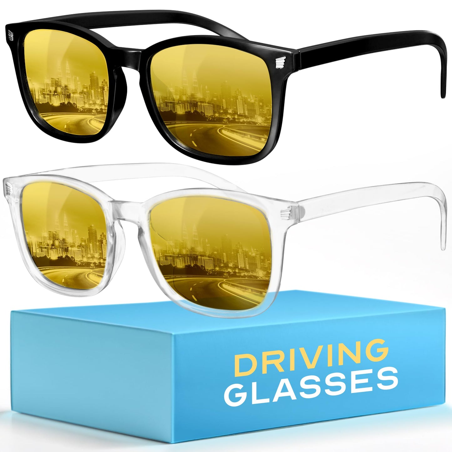livho High Tech Blue Light Glasses - Advanced Blue Light Blocking Computer Glasses - Screen Fatigue & UV Protection